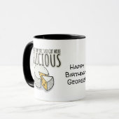 Mug "In cheese years" Custom gift (Devant gauche)