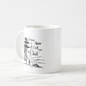 Mug In Dad We Trust : Hero Edition (Devant gauche)