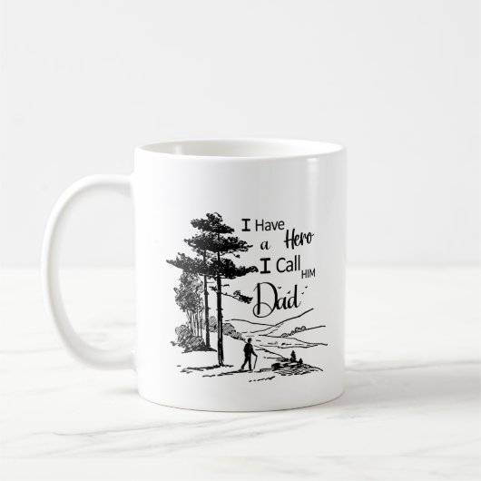 Mug In Dad We Trust : Hero Edition (Gauche)