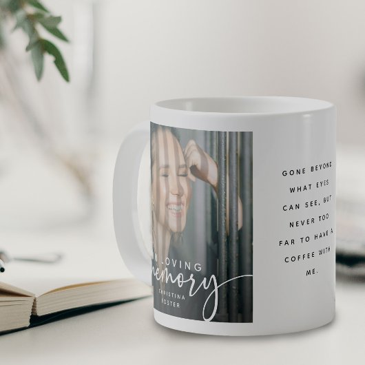 Mug In Loving Memory Photo & Quote Keepsake