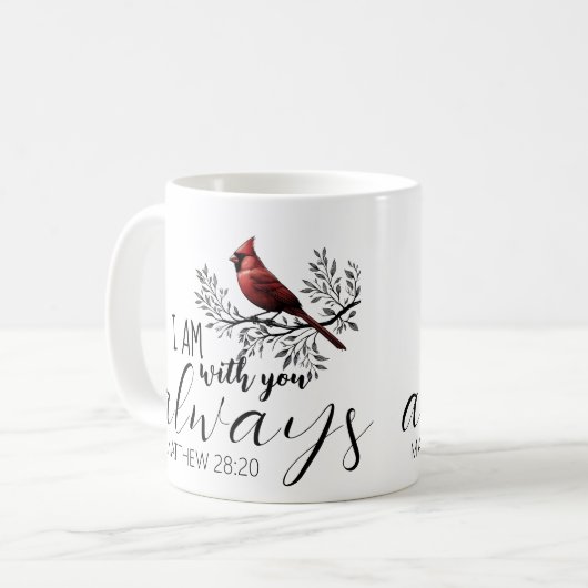 Mug In Loving Memory: Red Cardinal Memorial (Devant gauche)