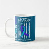 Mug In Memory Cousin Suicide Awareness Prevention Amer (Gauche)