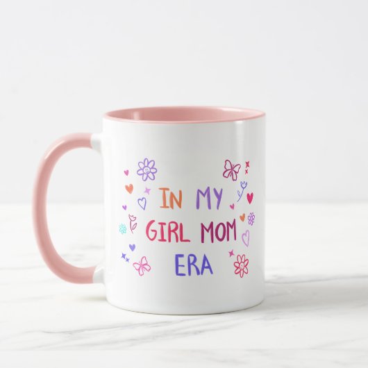 Mug in my girl mom era CRAYON Mok (Links)