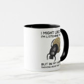 Mug In My Head I'm Thinking About Dung Beetles (Devant droit)