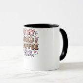 Mug In My Iced Coffee Era Sweatshirt Funny Coffee Love (Devant droit)