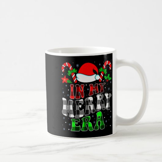 Mug In My Merry Era Family Matching Cute Groovy Merry (Droite)