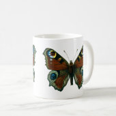 Mug Inachis io - Le papillon paon européen (Devant droit)