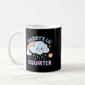 Mug Inappropriate Funny Daddys Lil Squirter Embarring (Gauche)