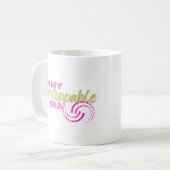 Mug Inarrêtable, Dans mon époque imparable, Preppy, ro (Devant gauche)