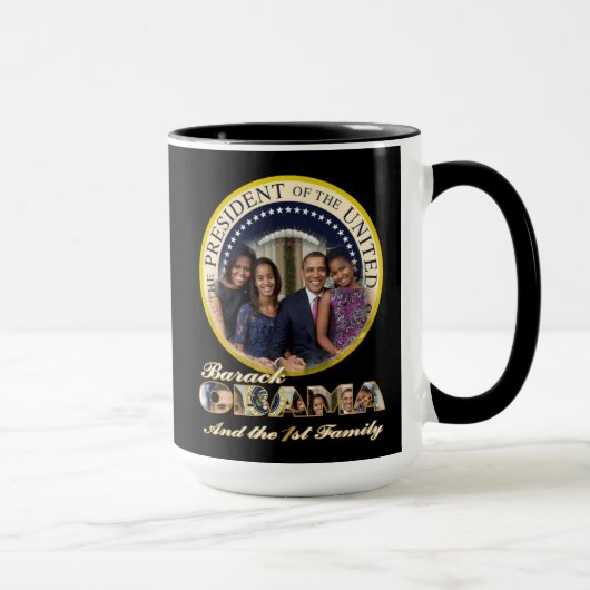 Mug Inauguration 2013 de PRÉSIDENT OBAMA (Droite)