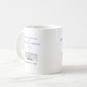 Mug Inauguration 2013 d'Obama (Devant gauche)
