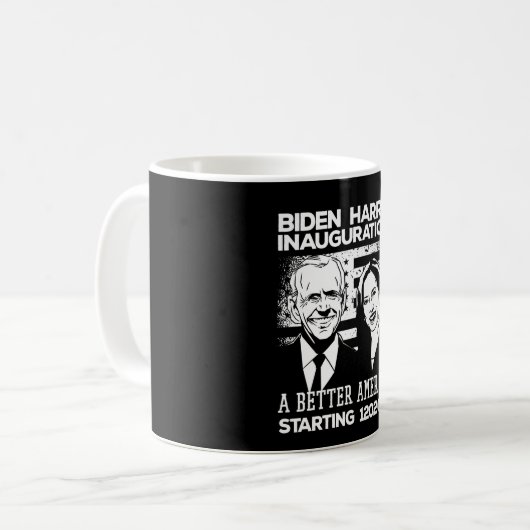 Mug Inauguration de la présidence de Biden Harris en 2 (Devant gauche)