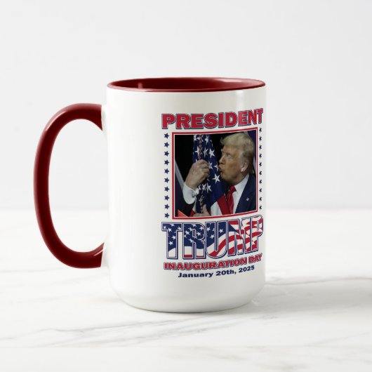 Mug inauguration du président Trump (Gauche)