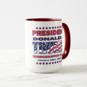 Mug inauguration du président Trump (Devant droit)