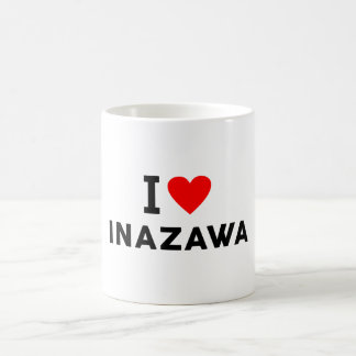 Mug Inazawa Japon ville d'amour cœur comme voyage