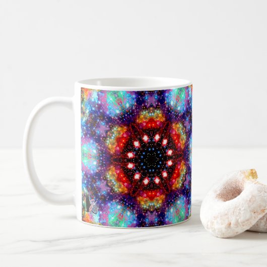 Mug Incandescence Stellar Kaleid (Avec donut)