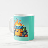 Mug Incendie de dumping (Devant gauche)