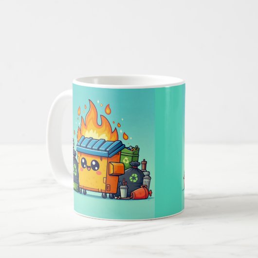 Mug Incendie de dumping (Devant gauche)