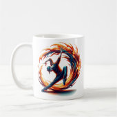 Mug Incendie De Rue Avec Énergie Urbaine (Gauche)