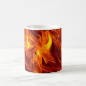 Mug Incendie et flammes Brûler un cadeau de feu (Centre)