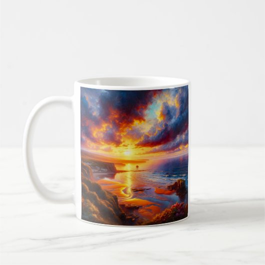 Mug Incendie sur la côte (Gauche)