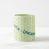 Mug Incertitude géométrique d'acceptation dans le vert (Centre)