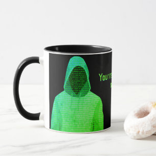 Mug Incognito Cyber Hacker Computer Crime - propre slo