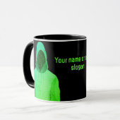 Mug Incognito Cyber Hacker Computer Crime - propre slo (Devant gauche)