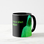 Mug Incognito Cyber Hacker Computer Crime - propre slo (Devant droit)