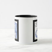 Mug Incompréhension des éléphants et des pics (Centre)