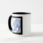 Mug Incompréhension des éléphants et des pics (Devant gauche)