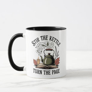 Mug Incorporer la bouilloire Tournez la page Olive Ket