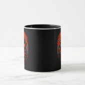 Mug Incroyable citrouille tête de démon garçon d'Hallo (Centre)