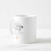 Mug Incroyable Coach en Nutrition Difficile à Trouver (Devant gauche)