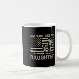 Mug Incroyable comme fille pour les hommes papa adulte