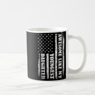 Mug Incroyable comme ma fille cadette Hommes drôles po