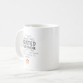 Mug Incroyable Conseiller de Confiance Difficile à Tro (Devant gauche)