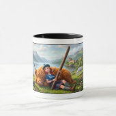 Mug Incroyable Écosse Nessie 3D (Centre)