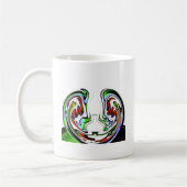 Mug Incroyable impression d'art Hakuna Matata Whirl (Gauche)