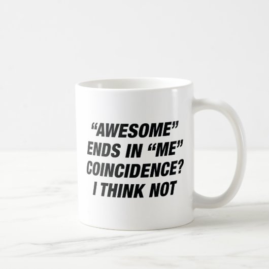 Mug Incroyable se termine en moi (Droite)