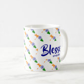 Mug Inde Bienheureux Éphésiens Écriture chrétienne (Devant droit)