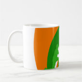 Mug Inde Cricket Spirit Design abstrait (Gauche)