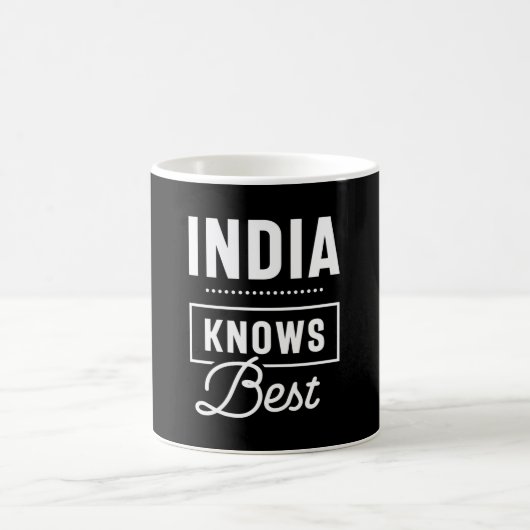Mug Inde Nom personnalisé Cadeau d'anniversaire (Centre)