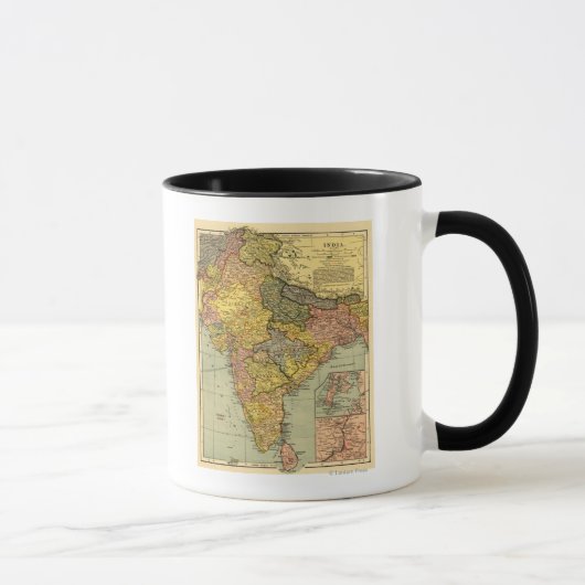 Mug IndeCarte panoramiqueInde (Droite)