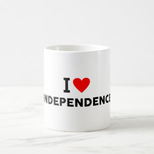 Mug Indépendance USA états-unis amérique amour ville c