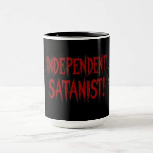 Mug Independent Satanist (Centre)