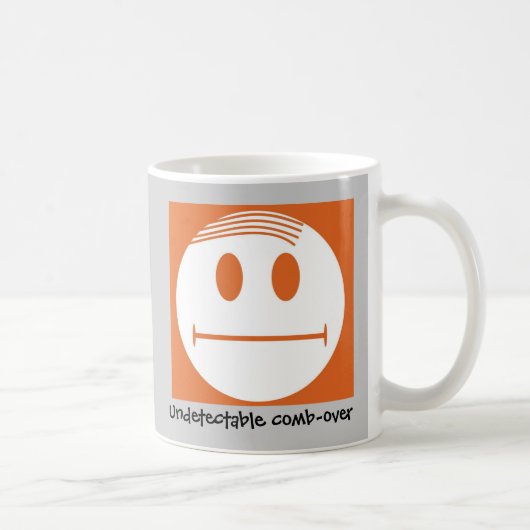 Mug Indétectable peigne-au-dessus de (Droite)