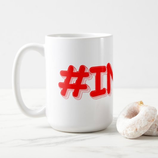 Mug "#India" Joli design. Commandez dès maintenant (Avec donut)