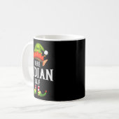 Mug Indian Elf Group Funny Christmas Pajama Party (Devant gauche)