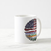 Mug Indian India US American États-Unis Tree (Devant droit)